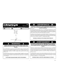 Notice Crimson M46PC Meuble TV