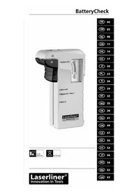 Notice Laserliner BATTERYCHECK Chargeur de piles
