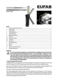 Notice Eufab 13493 Lampe