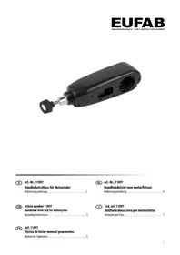 Notice Eufab 11897 Alarme de voiture