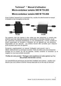 Notice TECHNAXX TX200 Batterie portable