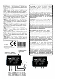 Notice Kemo M114N Électronique de commande pour éclairage