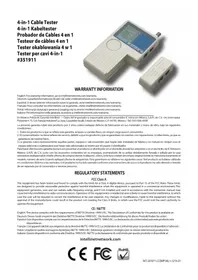 Notice Intellinet 351911 Câble pour ordinateur et périphérique