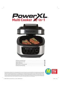 Notice PowerXL MULTI COOKER 12IN1 Friteuse