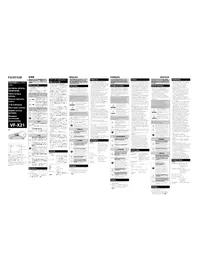 Notice FUJIFILM VFX21 Accessoire photo