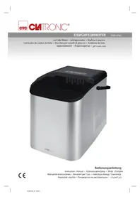 Notice CLATRONIC EWB 3785 Appareil de cuisine