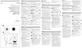 Notice AUDIO TECHNICA AT6900BR Enceinte audio