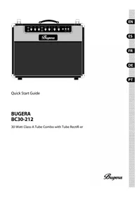 Notice Bugera BC30212 Guitare