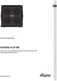 Notice Bugera 412FBK Guitare