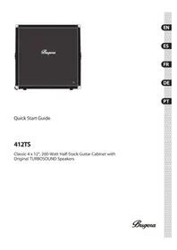 Notice Bugera 412TS Guitare
