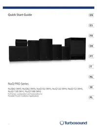 Notice Turbosound NUQ152 Głośnik