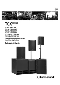 Notice Turbosound TCX102 Speaker