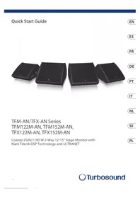 Notice Turbosound TFM152MAN Luidspreker