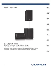 Notice Turbosound SIENA TSP122AN Głośnik