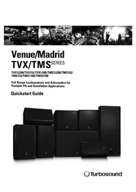 Notice Turbosound TVX118B Speaker