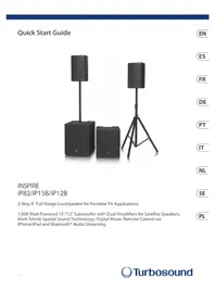 Notice Turbosound INSPIRE IP12B Alto-falante