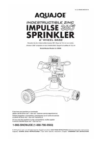 Notice Aqua Joe AJIS6WBRM Arroseur automatique