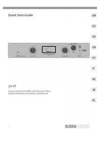 Notice Klark Teknik 2AKT Machine à effet