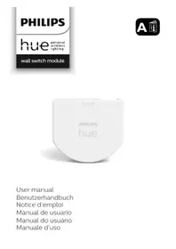 Notice PHILIPS HUE WALL SWITCH MODULE Commutateur