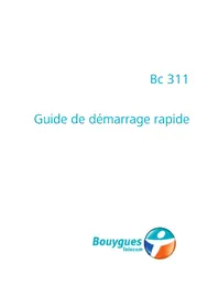 Notice Bouygues BC311 Téléphone mobile