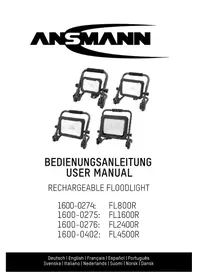 Notice ANSMANN FL1600R Verlichting