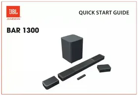 Notice JBL BAR 1300 Barre de son
