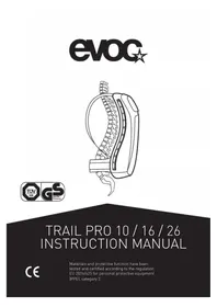 Notice EVOC TRAIL PRO Sac