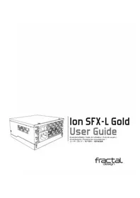 Notice Fractal Design ION SFXL GOLD Chargeur téléphone portable