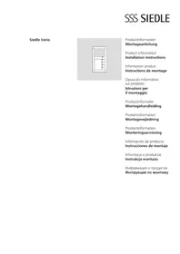 Notice Siedle KR 611210 SM Citofono