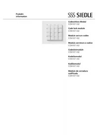 Notice Siedle COM 61102 W Interphone