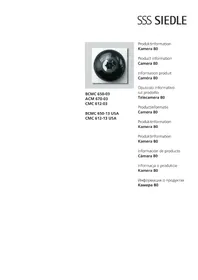 Notice Siedle BCMC 65003 SM Interphone