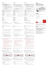 Notice EVOline BACKFLIP Multiprise