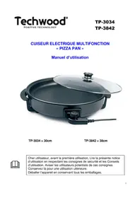 Notice TECHWOOD TP3034 Appareil multi-cuisson