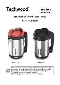 Notice TECHWOOD TSM1655 Blender