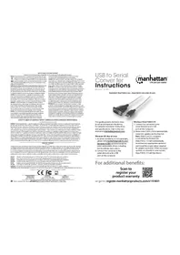 Notice MANHATTAN 151801 Carte PCI