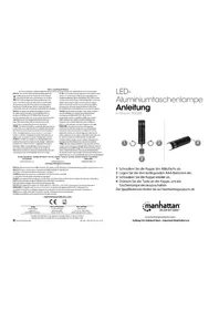 Notice MANHATTAN 960311 Lampe de poche