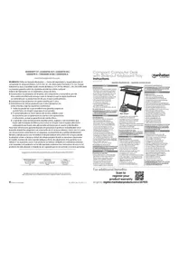 Notice MANHATTAN 207935 Bureau informatique