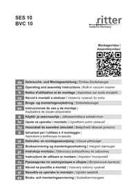 Notice Ritter SES 10 Sesalnik