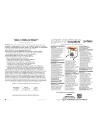 Notice MANHATTAN 425131 Bureau informatique