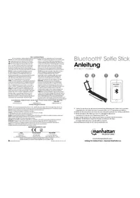 Notice MANHATTAN 406123 Perche à selfie Bluetooth