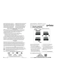 Notice MANHATTAN 207980 Wifi répéteur