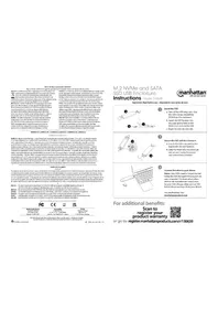 Notice MANHATTAN 130639 Disque dur externe