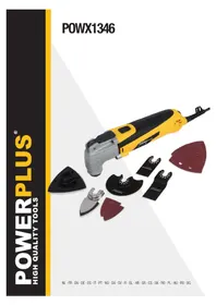 Notice PowerPlus POWX1346 Многофункционални инструменти