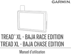 Notice GARMIN TREAD XL BAJA CHASE EDITION Wall mount