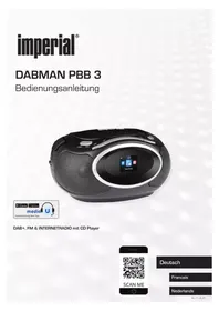 Notice Imperial DABMAN PBB 3 Radio