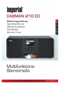 Notice Imperial DABMAN I210 CD Radio