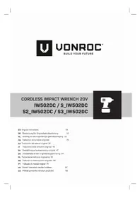 Notice Vonroc IW502DC Visseuse