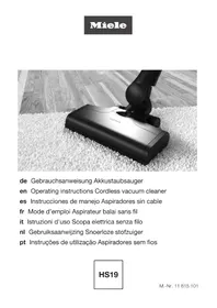 Notice MIELE TRIFLEX HX1 FACELIFT FLASH Aspirateur sans sac