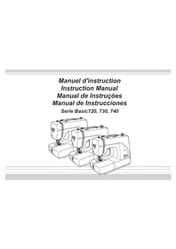 Notice ALFA BASIC 720 Machine à coudre