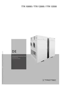 Notice TROTEC TTR 12000 Humidificateur